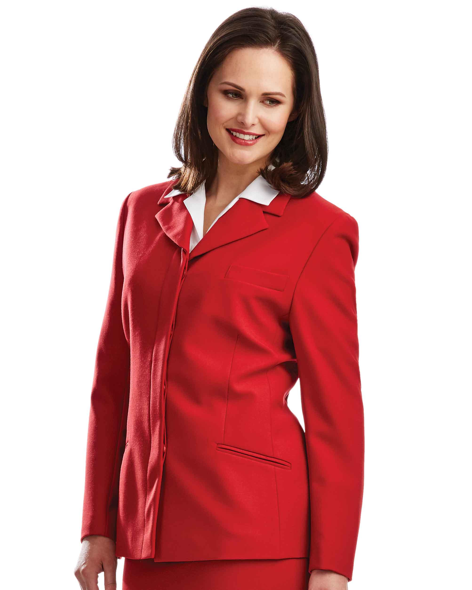 Women’s Cherry Red Tailored Jacket
