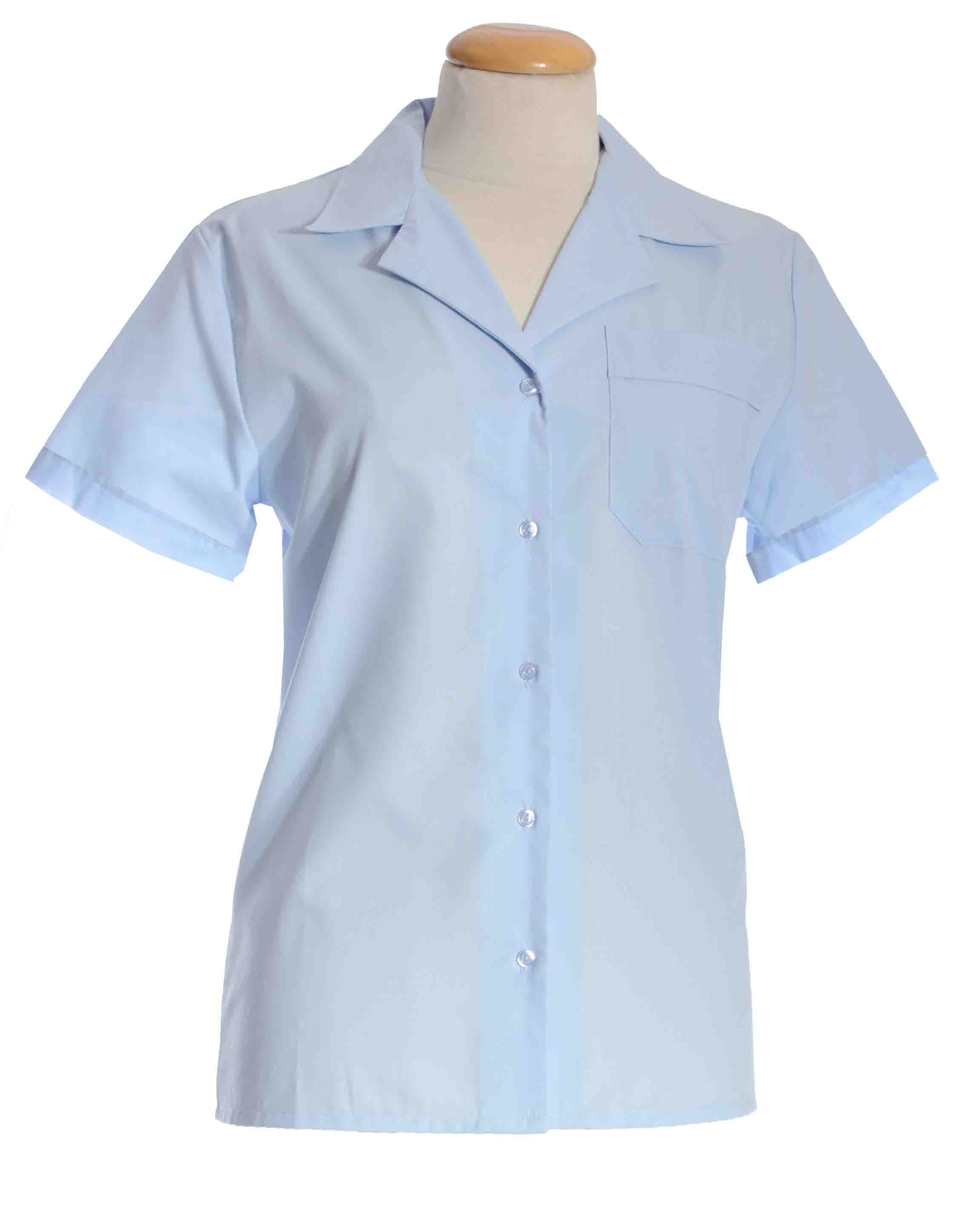 Women’s Double TWO Short Sleeve Easy Care Shirt