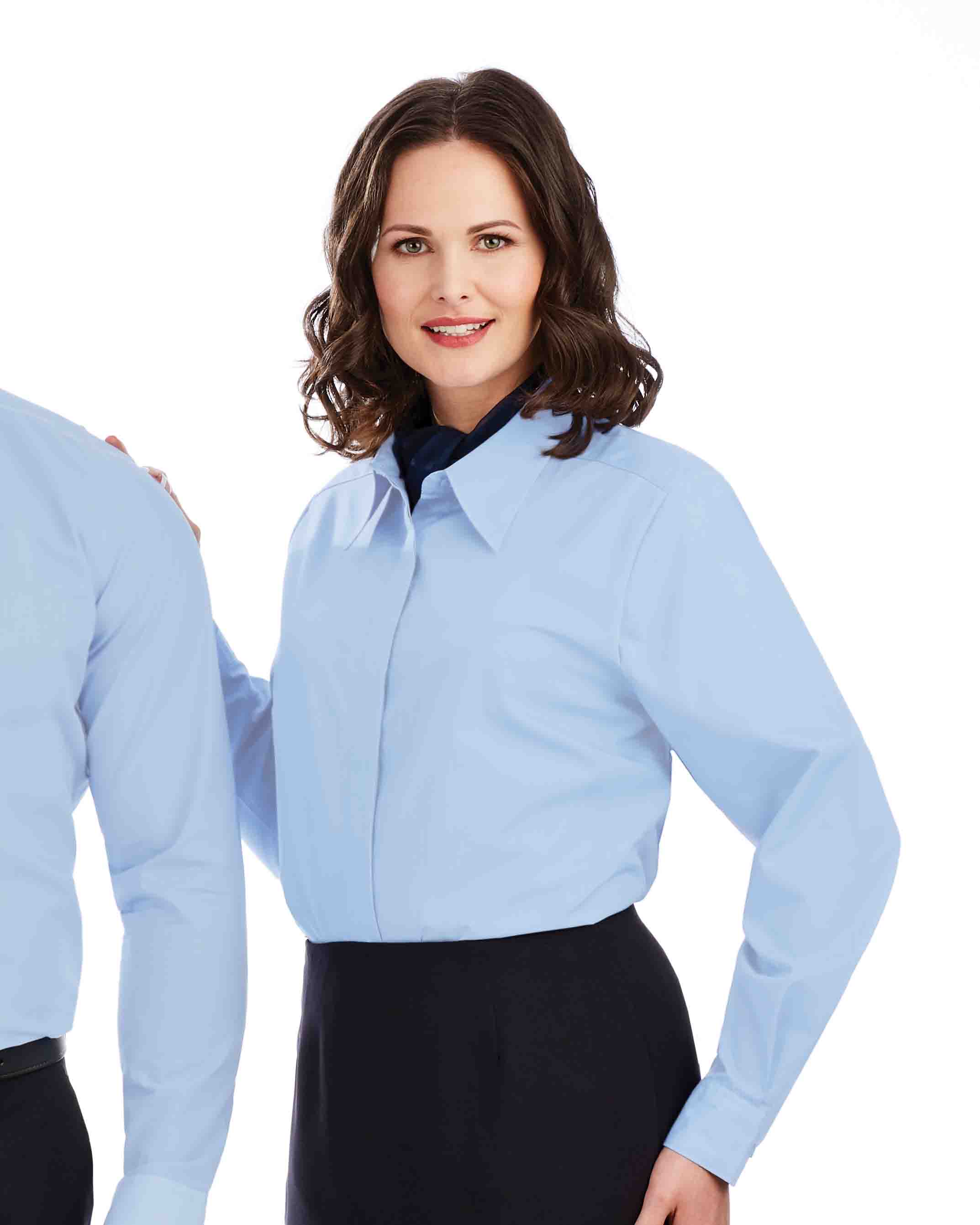 Women’s Double TWO Long Sleeve Non-Iron Shirt