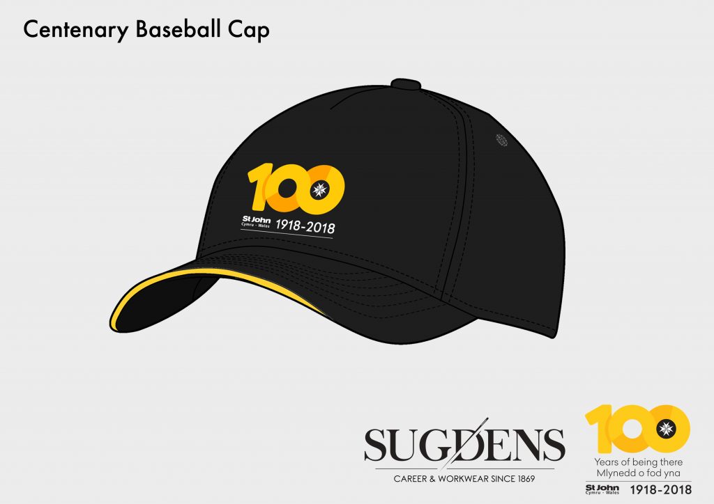 St John Wales Centenary Baseball Cap