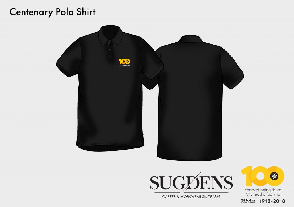 St John Wales Centenary Polo Shirt