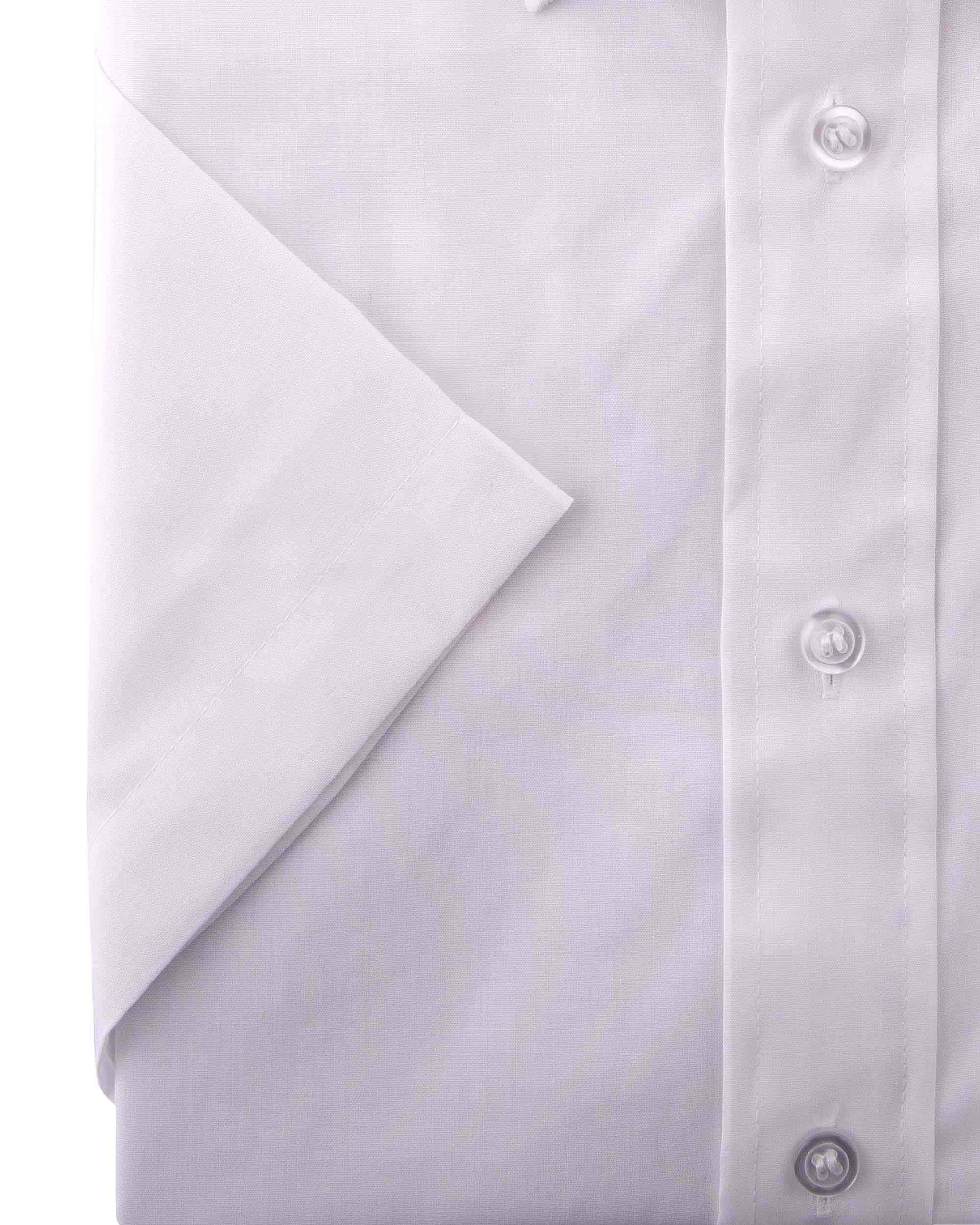 Men’s Double TWO Short Sleeve Poplin Shirt