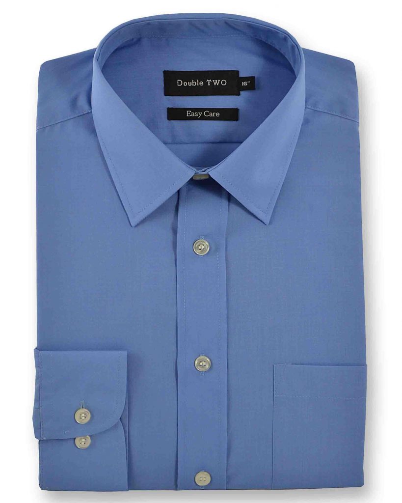 Men's Double TWO Long Sleeve Easy Care Shirt | Sugdens | Corporate ...