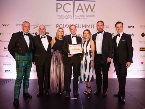Highly Commended Award for Best Major Contract at Professional Clothing Awards
