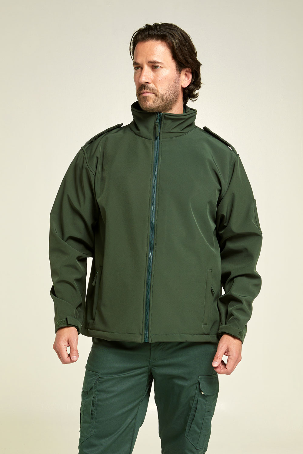 Ambulance Green Soft Shell Jacket | Sugdens | Corporate Clothing ...