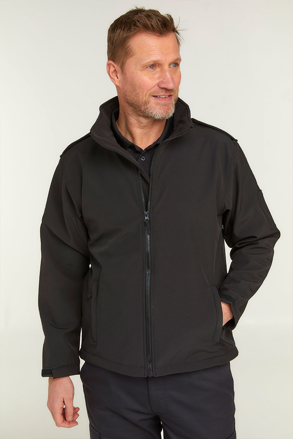 Black Soft Shell Jacket | Sugdens | Corporate Clothing, Uniforms and ...