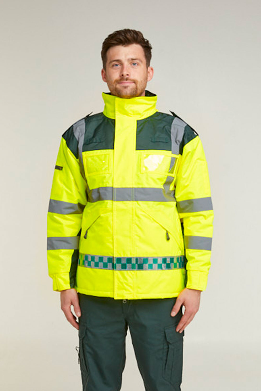 High Visibility Bomber Jacket, Sugdens